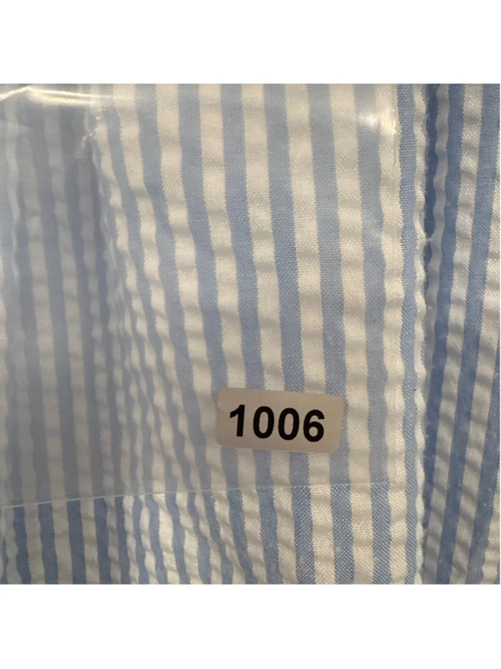 Smocked or Not Girls Blue Seersucker ABC School Dress Chalkboard Size 6